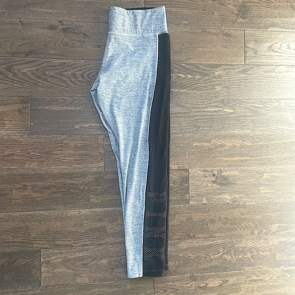 Women's PINK Gray Workout Leggings